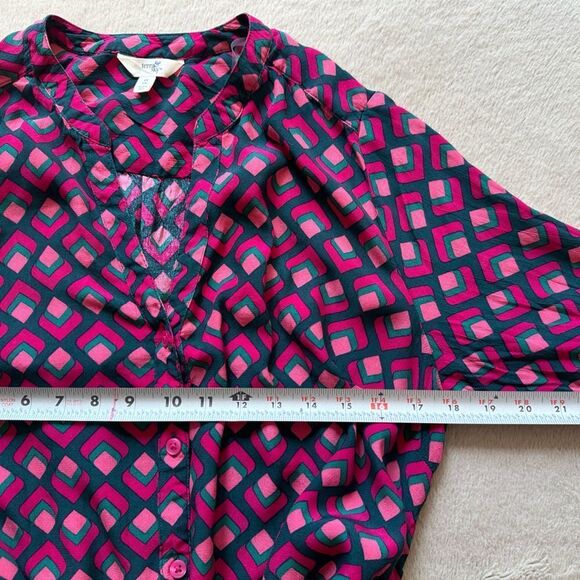 Elegant Purple Patterned Dress - Picture 6 of 7